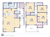 間取図/区画図:図面と異なる場合は現況を優先