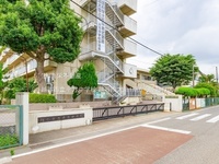 周辺環境:越谷市立平方中学校