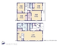 間取図/区画図:図面と異なる場合は現況を優先