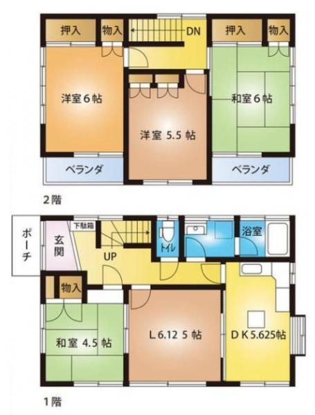 間取図/区画図: