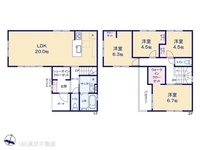 間取図/区画図:図面と異なる場合は現況を優先