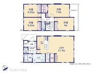 間取図/区画図:図面と異なる場合は現況を優先