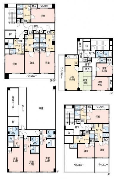 間取図/区画図: