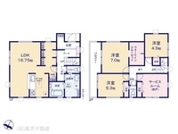 間取図/区画図:図面と異なる場合は現況を優先