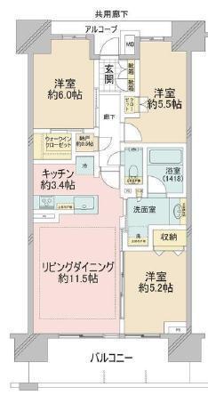 間取図/区画図: