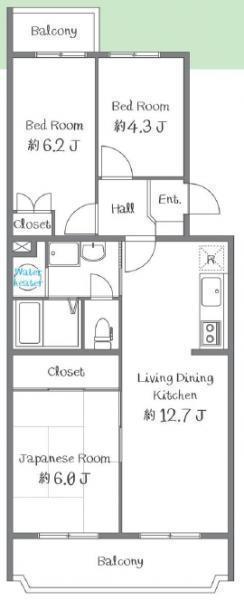 間取図/区画図: