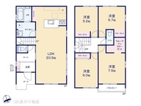 間取図/区画図:図面と異なる場合は現況を優先