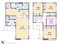 間取図/区画図:図面と異なる場合は現況を優先