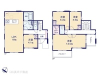 間取図/区画図:図面と異なる場合は現況を優先