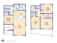 間取図/区画図:図面と異なる場合は現況を優先