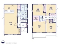 間取図/区画図:図面と異なる場合は現況を優先