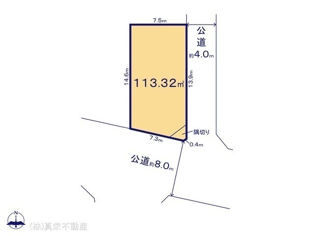 間取図/区画図:図面と異なる場合は現況を優先