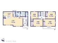 間取図/区画図:図面と異なる場合は現況を優先