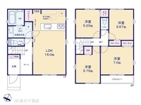 間取図/区画図:図面と異なる場合は現況を優先