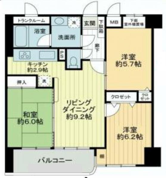 間取図/区画図: