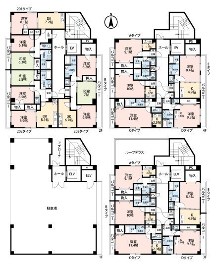 間取図/区画図: