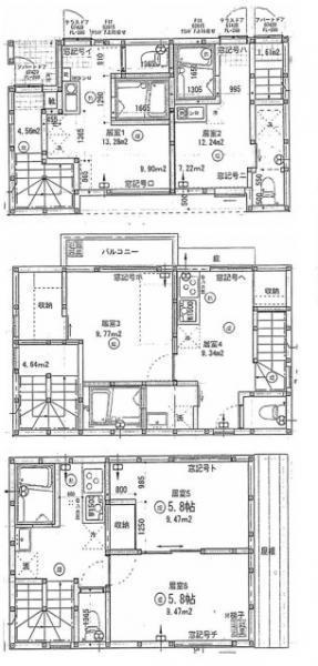 間取図/区画図: