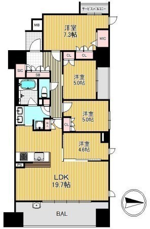 間取図/区画図: