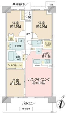 間取図/区画図: