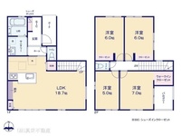 間取図/区画図:図面と異なる場合は現況を優先